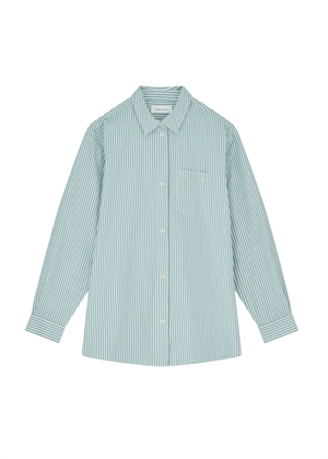 Edgar skjorte White/Aqua Skall Studio 